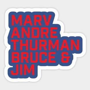 Bills Mafia - 1990s Bullafo Bills Greats Sticker